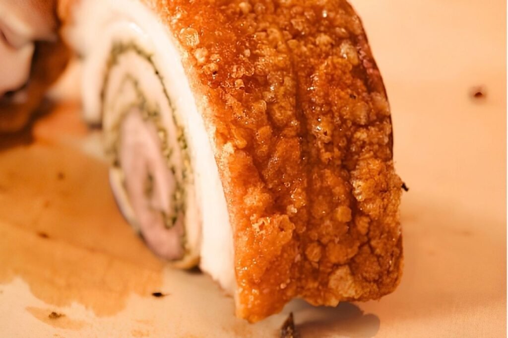 crispy skin porchetta