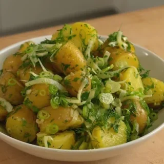 Quick Herbed Potato Salad with Fennel