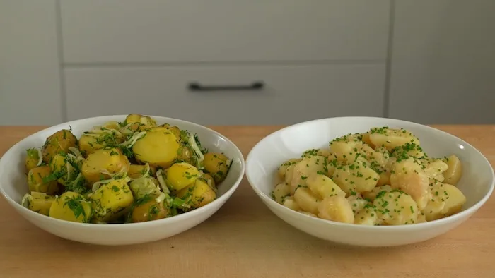 Two potato salad recipes