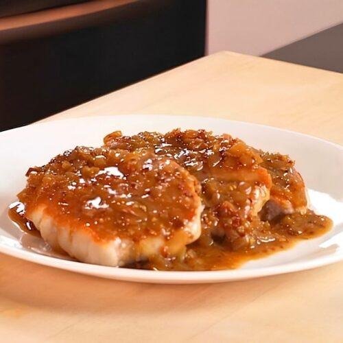 pork chops with cider pan sauce