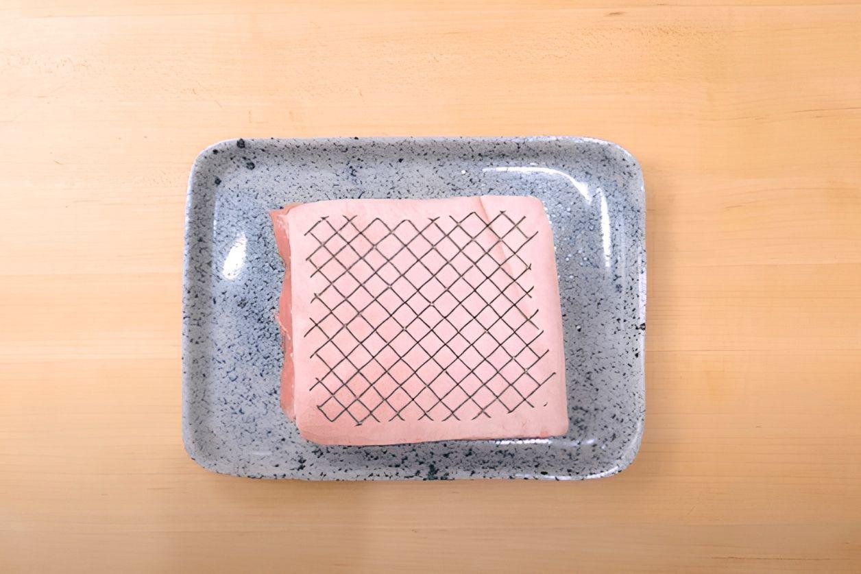 showing what a criss-cross pattern looks like