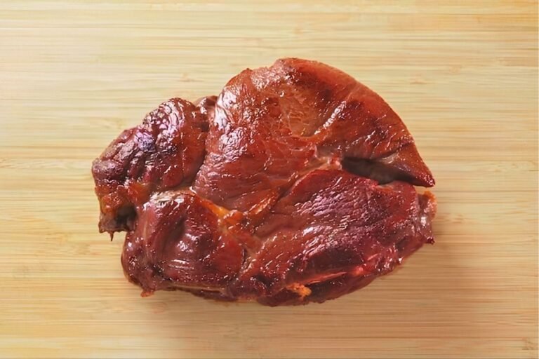 seared golden brown chuck steak