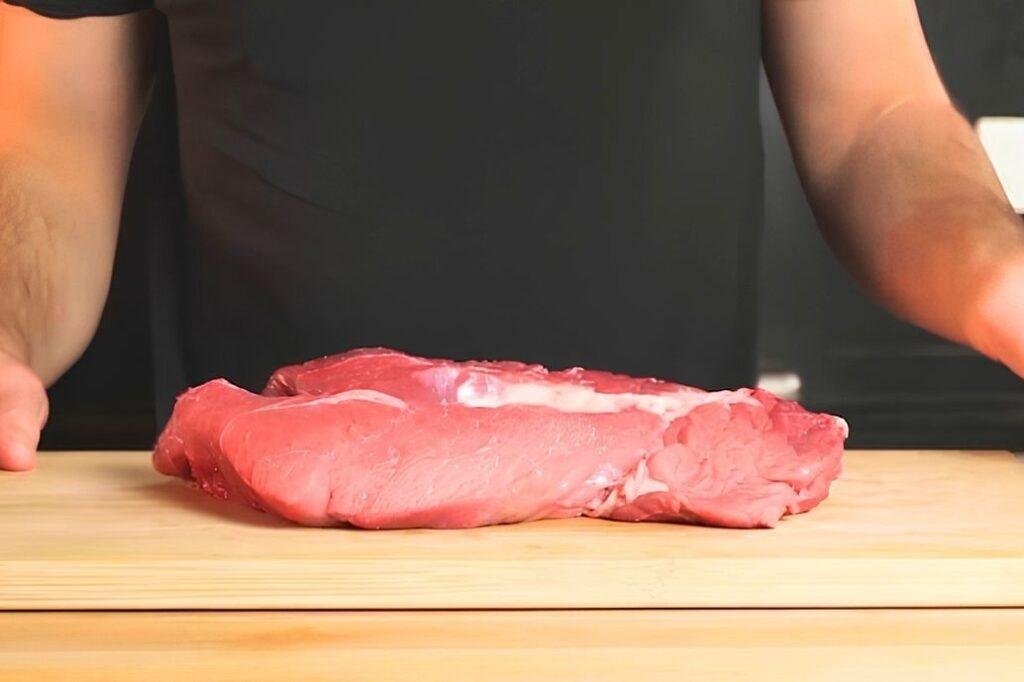 shape and size of the steak